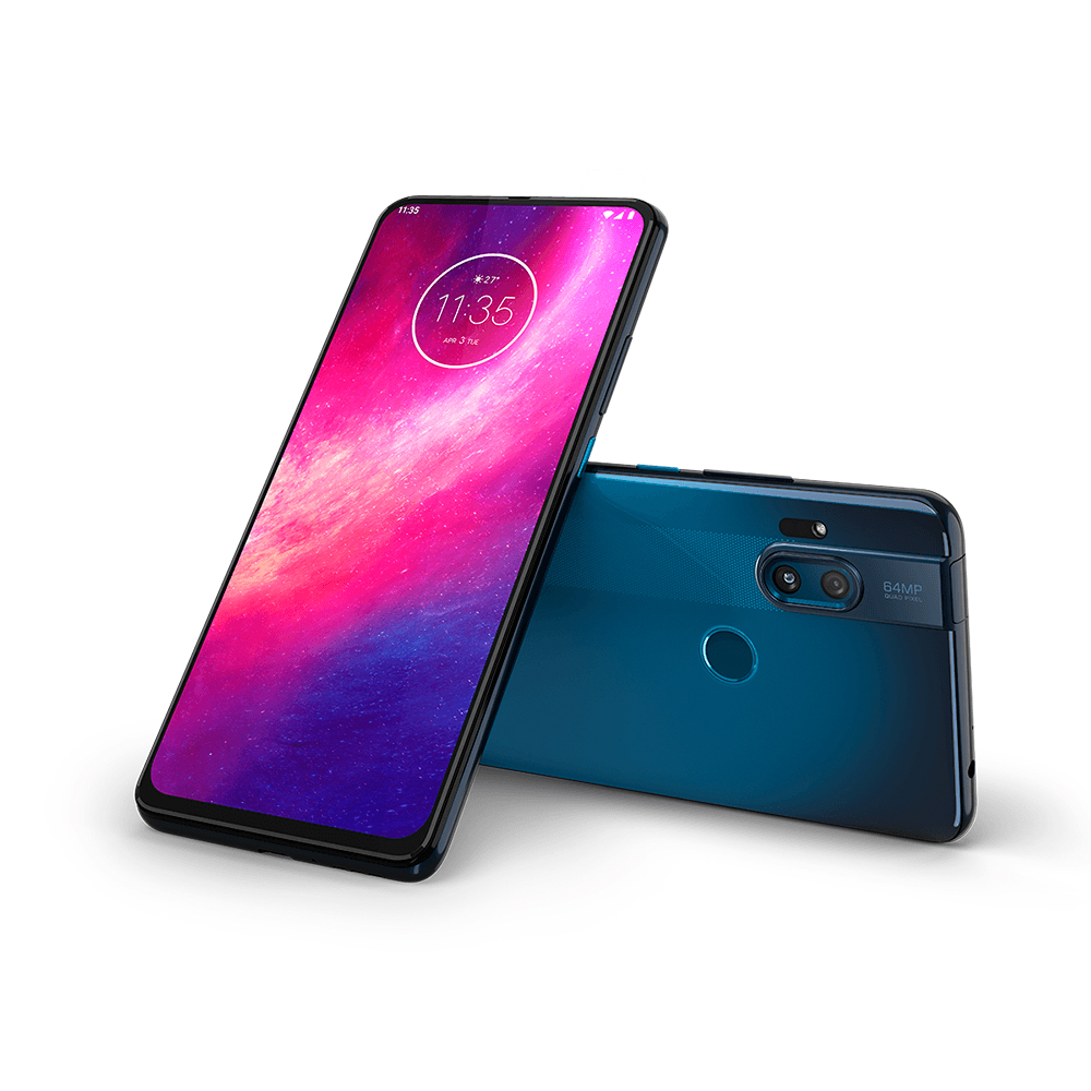 Motorola One Hyper 128GB 4GB Azul Oceano Android image number 2